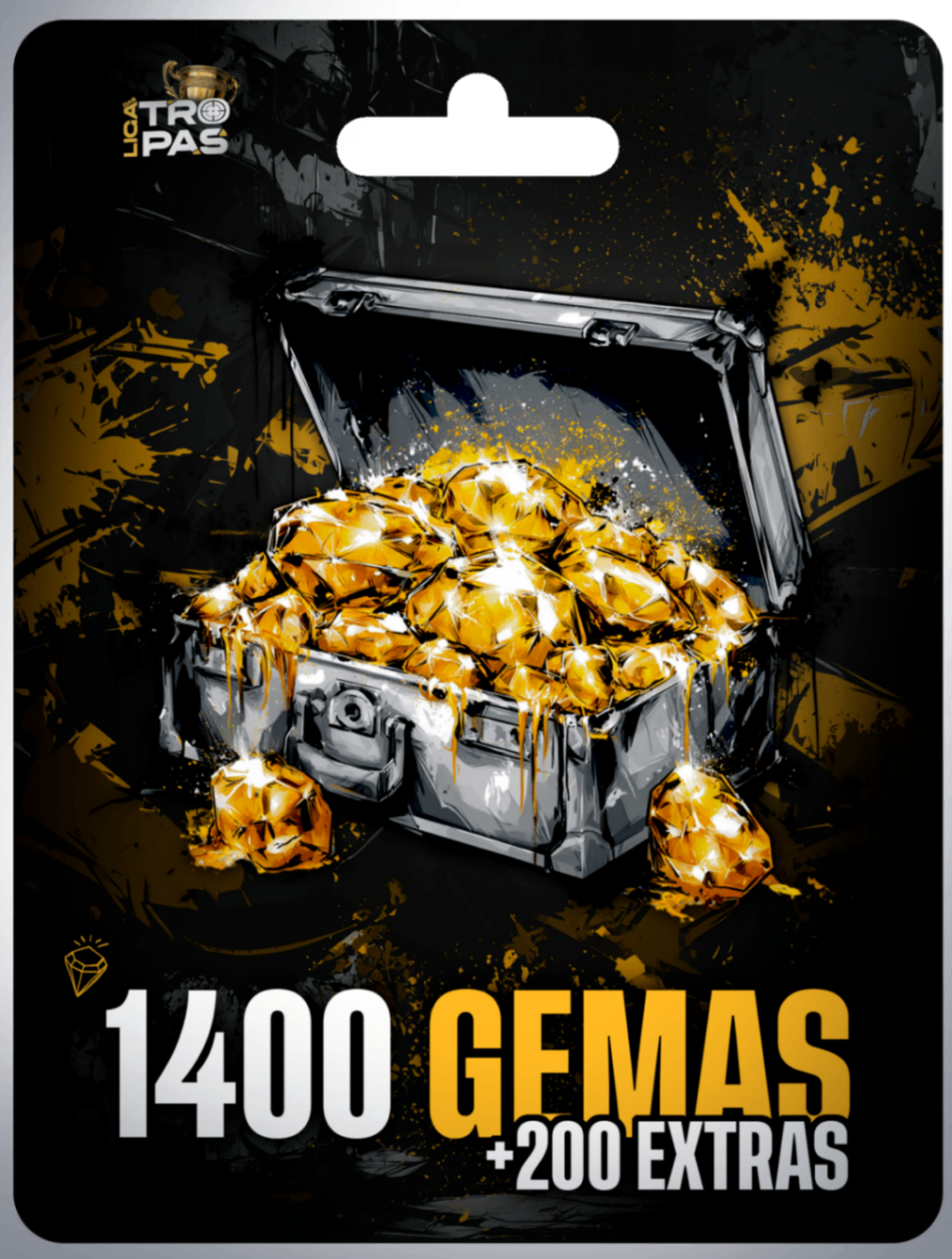 1400 Gemas +200 extras