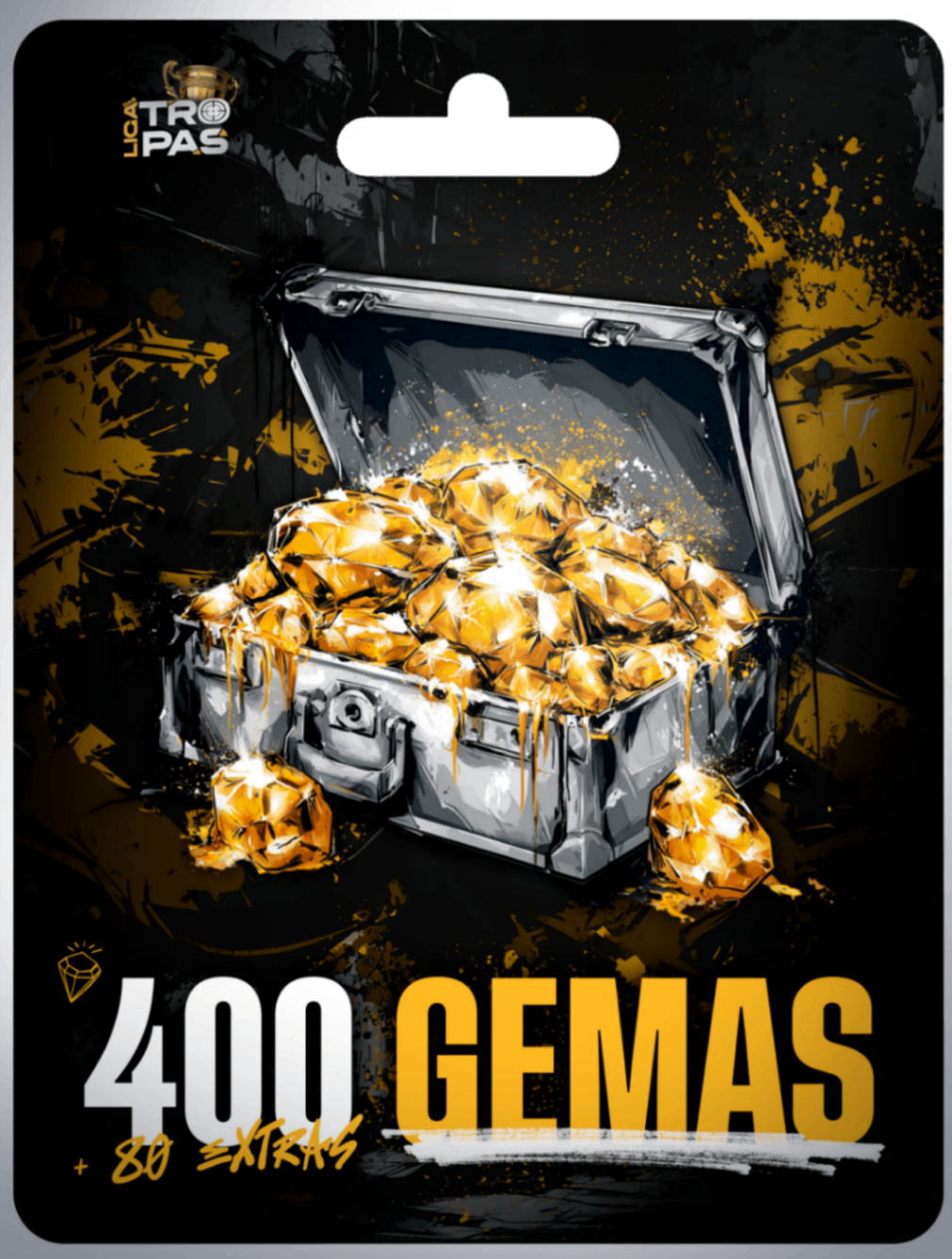 400 Gemas +80 extras