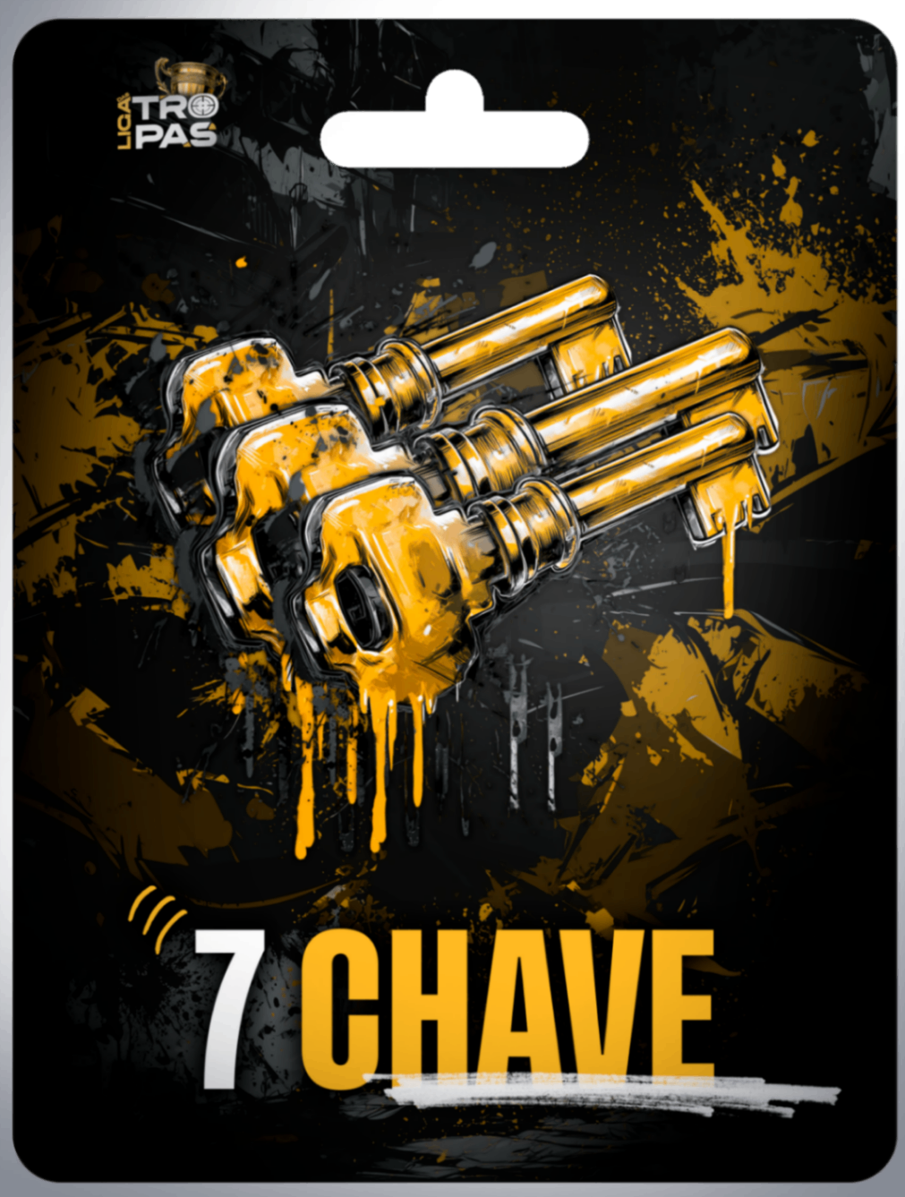 CHAVE - 7 UNIDADES