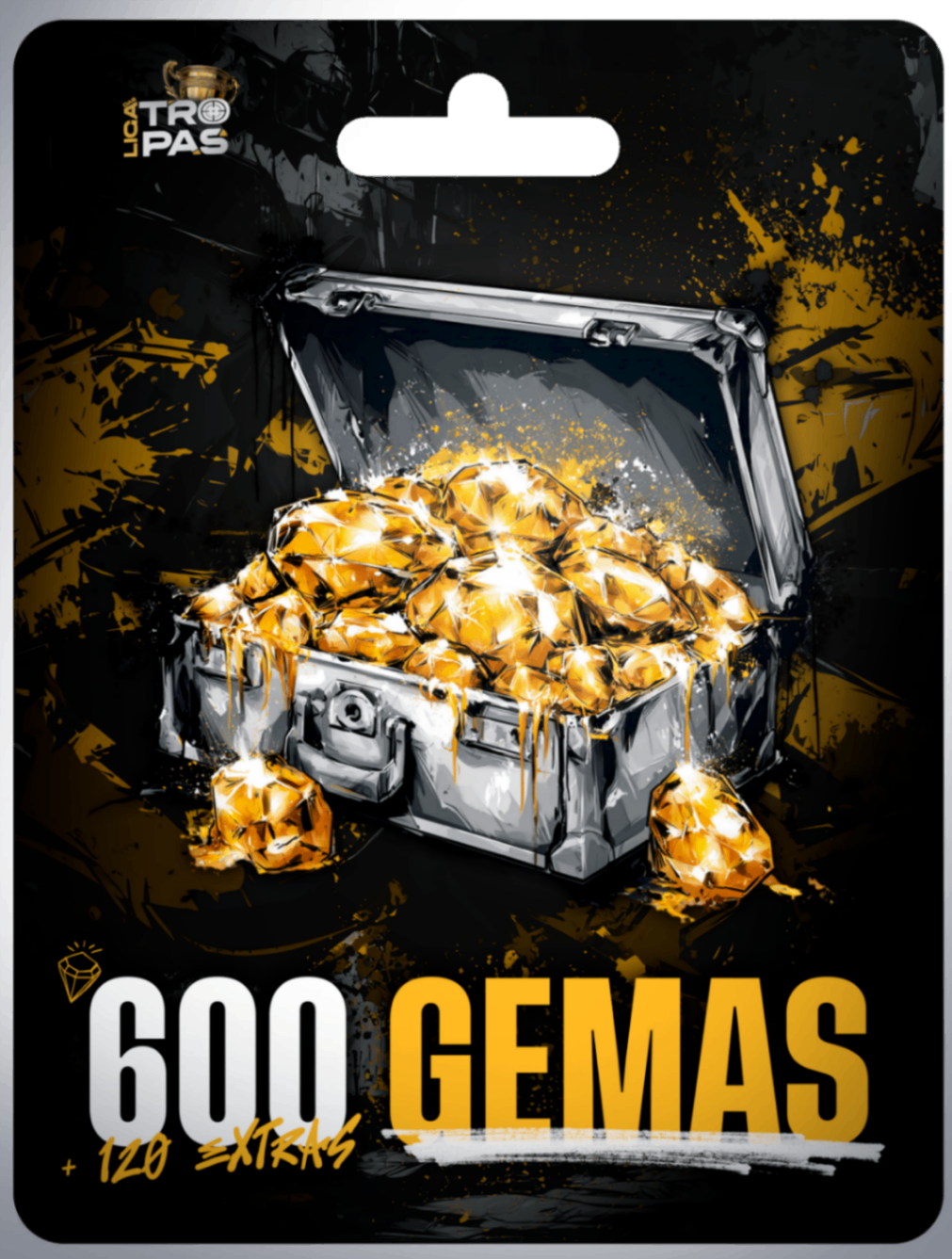 600 Gemas +120 extras