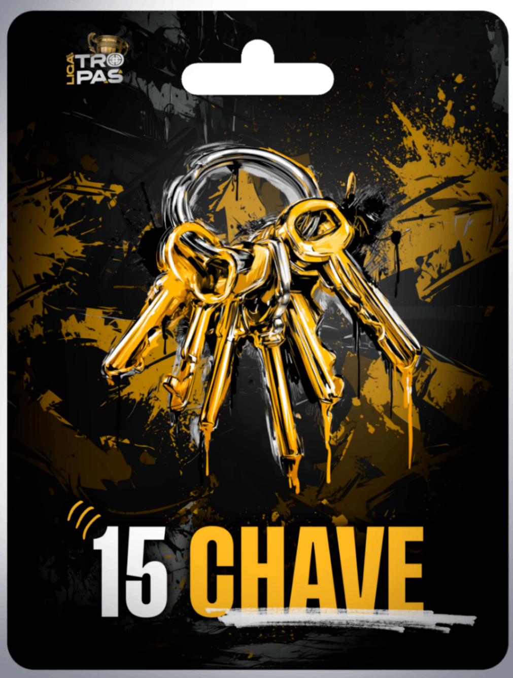CHAVE - 15 UNIDADES